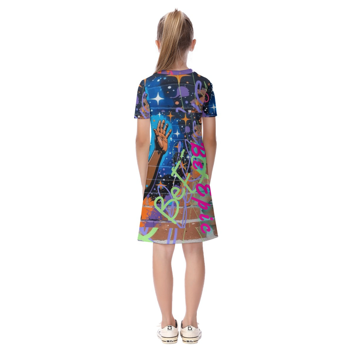 Dream Big, Be Epic Girls Casual l Dress
